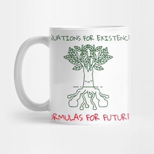 EQUATIONS FOR EXISTENCE FORMULAS FUTURE Mug